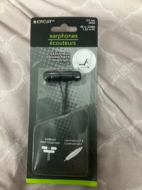 ⭐️ 10-4-$10- eCircuit Earphones in Black
